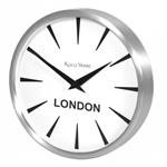Chevron Custom Timezone Modern Wall Clock