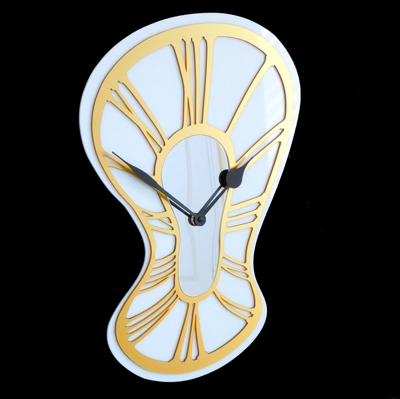 Salvador Dali Inspired Decoish Wall Clock White