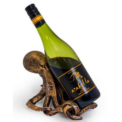 Copy of Octopus Wine Bottle Holder Gold
