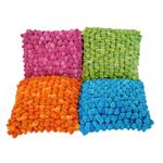 Dreamweavers Chamois Bright Pebble Cushions