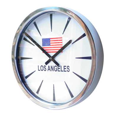 Chevron Flag Modern Classic Wall Clock 