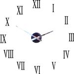 Black Gloss Luna Hand Clock