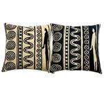 African Maasai Kashmir Cushions 