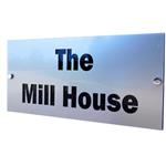 Modern Personalised House Signs 