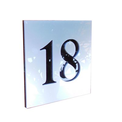 Personalised Modern Door and House Number Signs
