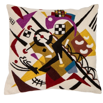 Zaida Kandinsky Rails Cushion 20"