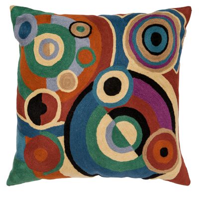 Zaida Delaunay R Paris Cushion 20"