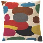 Zaida Multi Colour Pebbles Cushion 18”