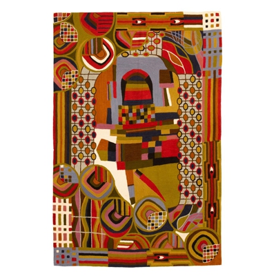 Zaida Circles and Smiles Rug