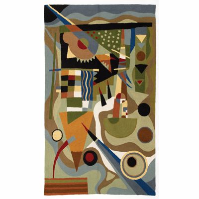 Zaida Kandinsky Abstraction Rug