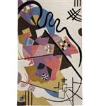 Zaida Kandinsky Blue Abstract Rug