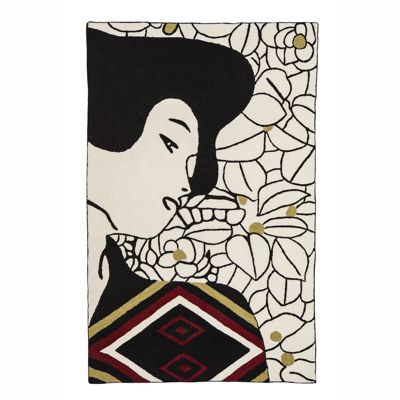 Zaida Klimt Silhouette Rug
