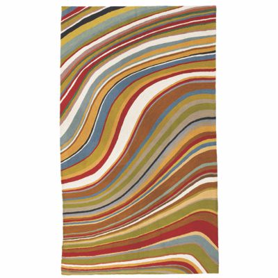 Zaida Multi Colour Curve Rug