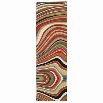 Zaida Multi Colour Curve Runner