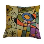 Zaida Kandinsky Purple Carnival Cushion 18