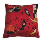 Zaida Miro Kite Flying Red Cushion 18” 