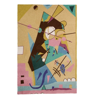 Zaida Kandinsky Abstract Time Rug