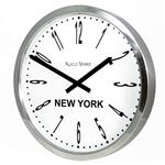 Modern Numbers Modern Classic Timezone Wall Clock