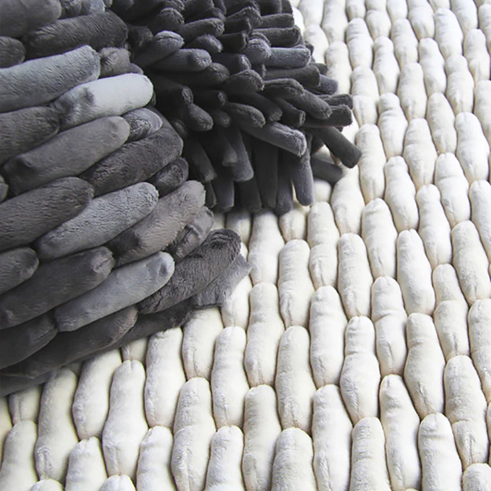 Dreamweavers Cream Chamois Cobble Rug 180cm x 122cm (6ft x 4ft)